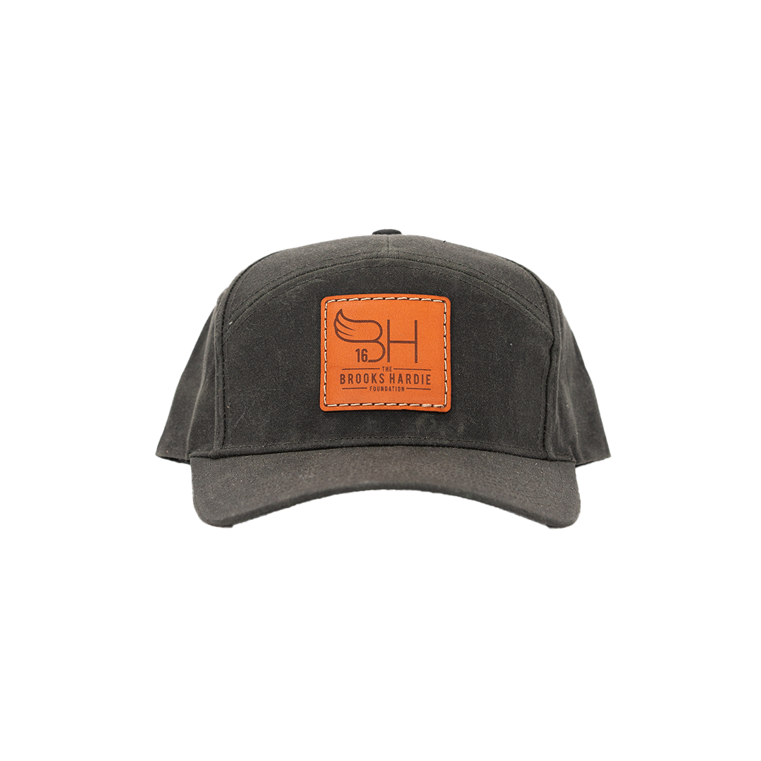 7 Panel Wax Hat - Olive