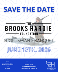 The Brooks Hardie Foundation 2026 Sportsman’s Banquet