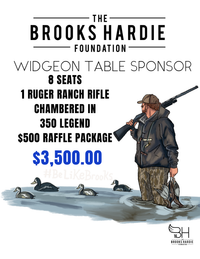 The Brooks Hardie Foundation 2026 Sportsman’s Banquet