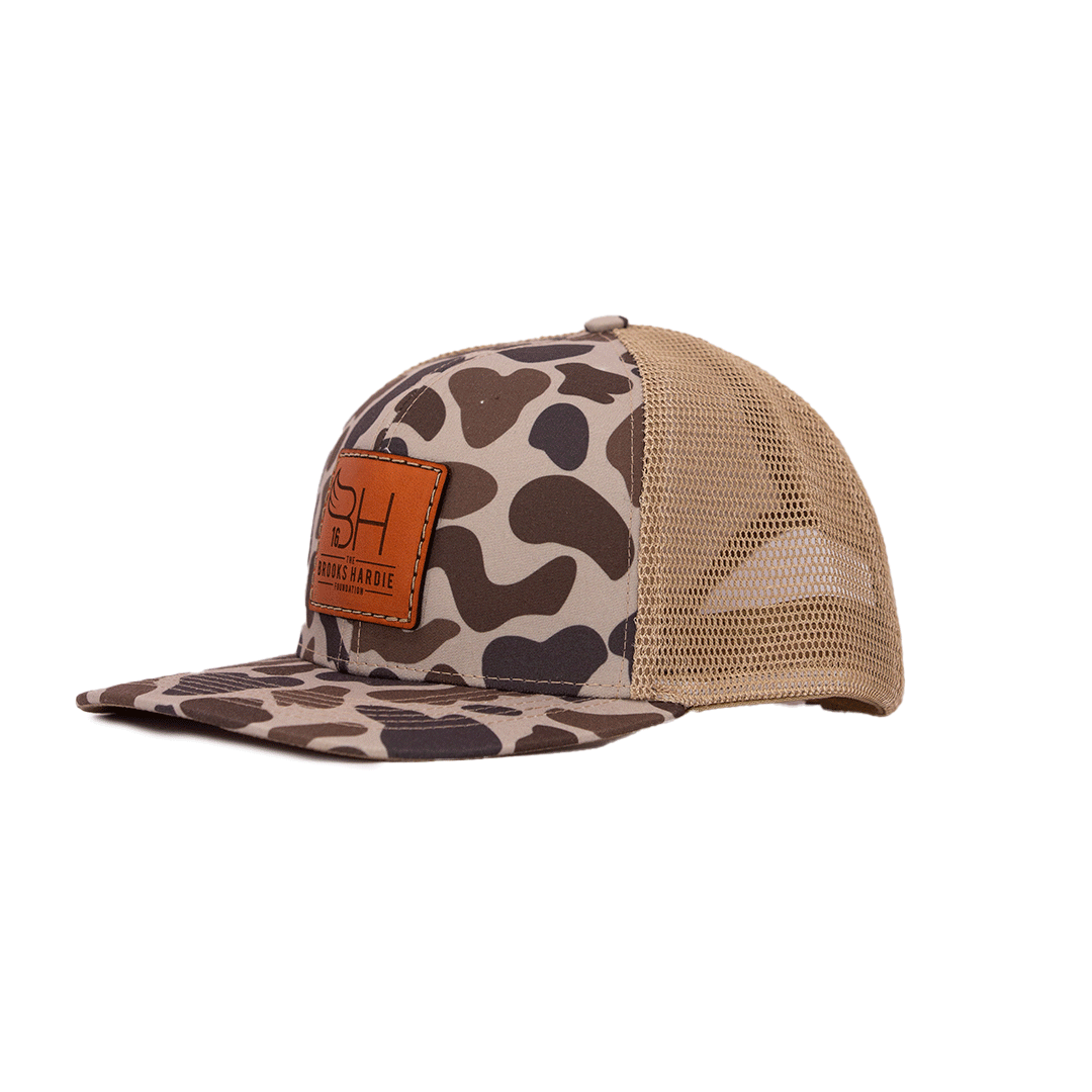 Camo Trucker Hat - Old School Slough / Balsa – The Brooks Hardie Foundation