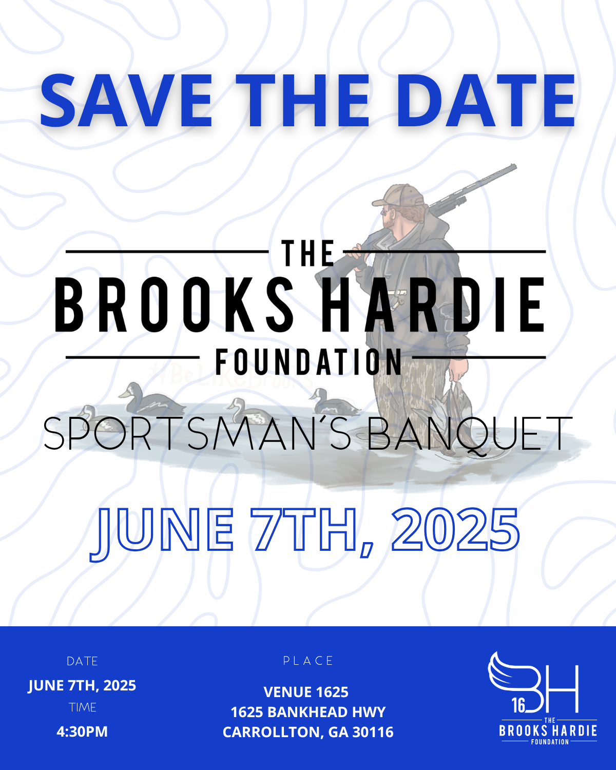 The Brooks Hardie Foundation 2025 Sportsman’s Banquet