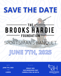 The Brooks Hardie Foundation 2025 Sportsman’s Banquet